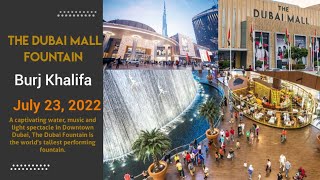 The Dubai Mall | World's largest Shopping Mall & Burj Khalifa | Dancing Fountain Walking Tour