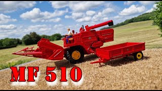 MF 510 le modèle ACA 2023 en moisson !