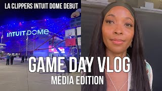 Reporter game day vlog | LA Clippers' Intuit Dome preseason debut