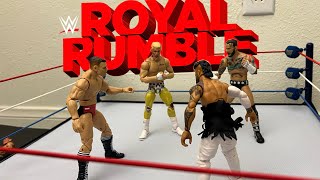 Royal Rumble 2024: The Final Four!!! (Stop Motion)