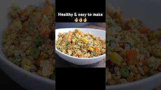 Quinoa Fried Rice Recipe #shorts #highproteinfood #quinoarecipes