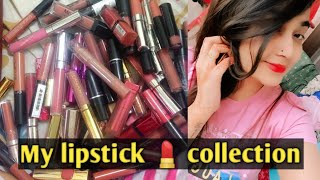 Lipstick 💄 collection //Chanchal Kanwar