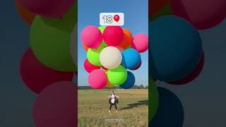 Mr beast fly with ballon #balloon #viralvideo  #viralshorts