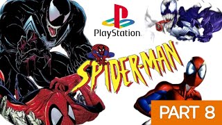 SPIDER-MAN PS1 PLAYTHROUGH I PART 8 | VENOM BOSS BATTLE 2/2