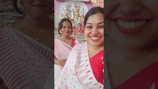 How i celebrated Durga Puja in last 3 days ✨❤️#ytshorts #youtubeshorts #durgapuja2023 #shortvideo