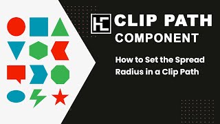 How to Set the Spread Radius in a Clip Path