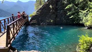 Devils Punchbowl at Lake Crescent Washington #pnw