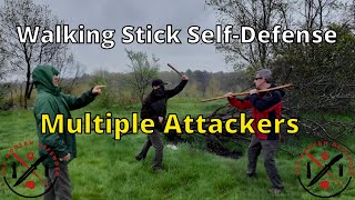 How To Use a Walking Stick for Self-Defense: Multiple Attackers