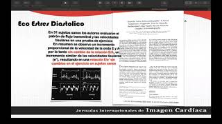 ECO ESTRES DIASTOLICO Y EN MIOCARDIOPATIA