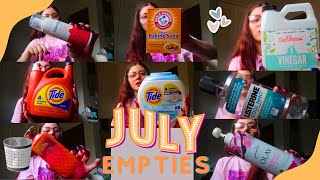 July Empties | Let's Talk Trash