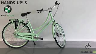 Productvideo Puch Hands-Up! S Dames Pastel Green Gloss