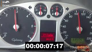 Ford Galaxy 1.9 TDI Acceleration 60 - 100 km/h (4 gear) with Power Box Chip