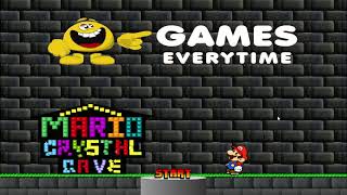 Mario Crystal Cave (Flash Game)