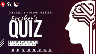 Fresher's Quiz | Techno Main Salt Lake | Geekonix | Newron