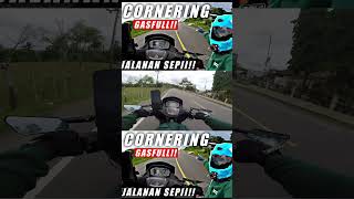 LAGI ENAK CORNERING TIBA TIBA JALAN LONGSOR | DRIVER MOTOVLOG