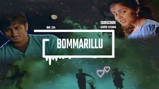 Bommarillu Movie Love BGM || Siddarth Genelia Love BGM || Bommarillu ringtone || Music studio