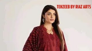 | Tehzeeb by Riaz Arts | chickan kari collection 2024