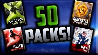 50 PACK INSANE VARIETY OPENING! 2 MILLION SPENT! Madden Mobile 17