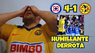 🚨CRISIS ÁGUILA🚨 REACCIONES Cruz Azul 4-1 América | Liga MX Jornada 6