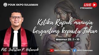 Ibadah Live Streaming | Minggu 18 Februari 2024 | PRAPASKAH 1 | POUK GKPO Sulaiman |