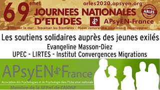 Les soutiens solidaires auprès des jeunes exilés