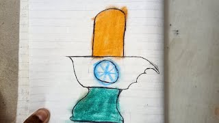 shivling flag drawing 🇮🇳/#viral/#shorts/#youtubeshorts