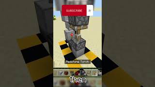 The SMALLEST Triple Piston Extender in Minecraft Bedrock!#shorts