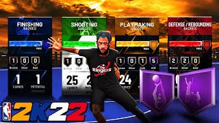 THE BEST SHOOTING & PLAYMAKING BADGES ON NBA 2K22! BEST BADGES TO BECOME UNSTOPPABLE 99 SPEED & MORE