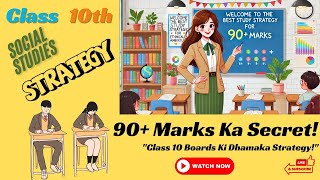 "90+ Marks in Class 10 Boards – Best Strategy & Study Plan Revealed!"