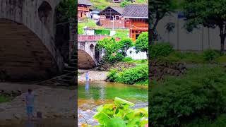 Beautiful village #shorts #youtubeshorts #viral