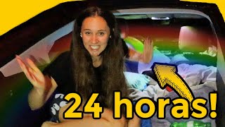 24 Horas Viviendo en un Carro (Chevy Volt) con mi Hermana - (Angela Rose)