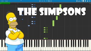 The Simpsons - Piano Tutorial (Synthesia)