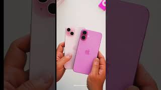 Pink iPhone 16 Plus VS iPhone 15 Plus | video by @dannywinget |#iphone16#iphone16plus#iphone15#5g