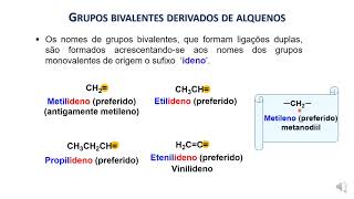 Alquenos - Estrutura e Nomenclatura   Parte 3