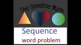 GCSE Concepts - Linear sequences ( word problem )