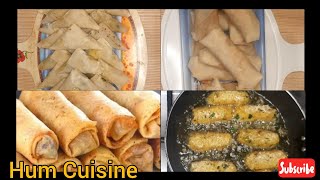 2 Types Of Rolls | Chicken Spring  Roll & Potato Roll | Ramadan Special Make And Freeze