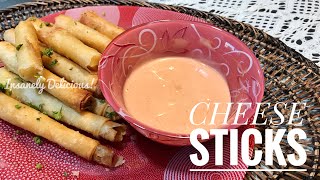 Easy CHEESESTICKS recipe!