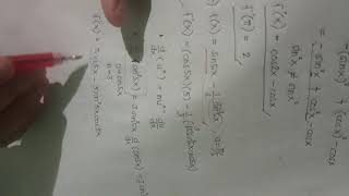 Part 2 Differentiation of Trigonometric Functions