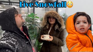 LIVE SNOWFALL |KARACHI SE ISLAMABAD KA SAFAR ✈️