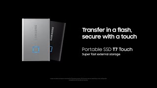 Portable SSD T7 Touch | Samsung Official 2020 #PortableSSD #T7Touch #Samsung #SamsungHarddisk