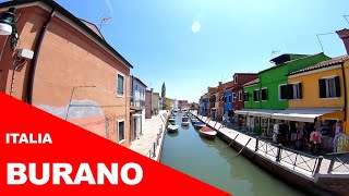 Walking Tour in Burano, Italy