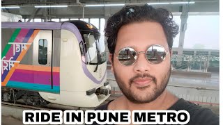 PUNE METRO | PCMC TO PHUGEWADI METRO | PUNE METRO VLOG | OUR EXPERIENCE IN PUNE METRO