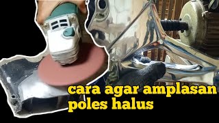 cara pengamplasan poles agar hasilnya halus