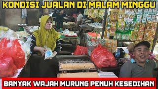 Ripuh‼️kondisi jualan pasar cileungsi di malam minggu