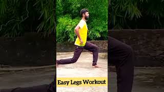 Easy Legs Workout 😊😊||