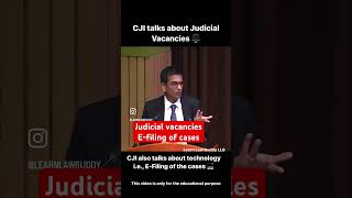 #cji #cjichandrachudstatement #supremecourt #judiciary #judiciaryaspirant #efiling #lawyer #shorts