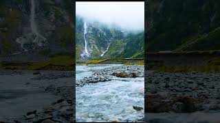 Waterfall from inside the mountain#shorts #youtubeshorts #viral #viralvideo