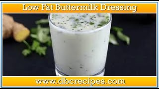 Low Fat Buttermilk Dressing