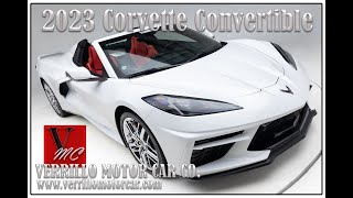 2023 70th Anniversary Corvette Convertible Arctic White