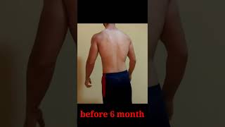 6 Month Natural Transformation | 6 aylık vücut değişimim💪